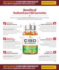 The Benefits of Radiant Ease CBD Gummies