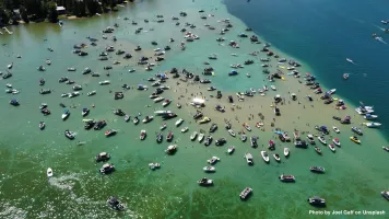 <p>Anchors Down, Coolers Up: Inside the Wild, Waterlogged World of Sandbar Parties</p>