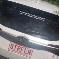 DIY business banner {Decals} for creating personalised shop signs and storefront displays.