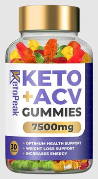 KetoPeak Keto + ACV Gummies: Double the Benefits, Double the Results
