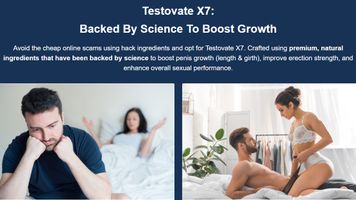 Testovate X7 Reviews - World's No.1 Testosterone Booster Supplement? - #1