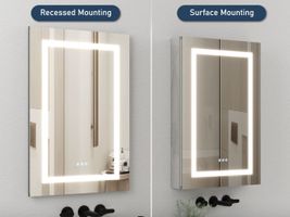 How to Install a Medicine Cabinet: Recessed vs Surface Mount