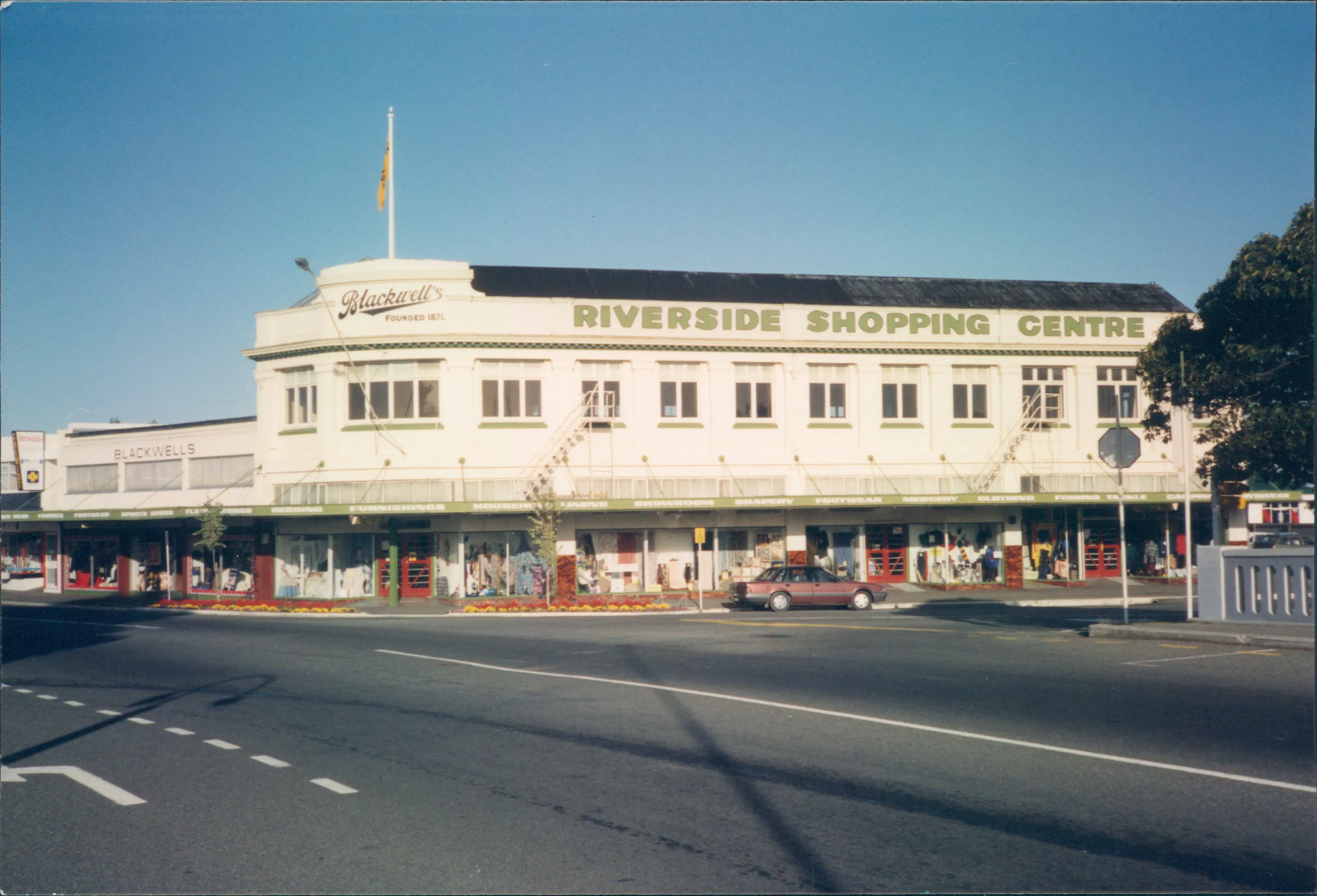 Historical photograph from the 1970s showing the expansion of campus facilities. Image should show architecture and buildings without focusing on any specific individuals.