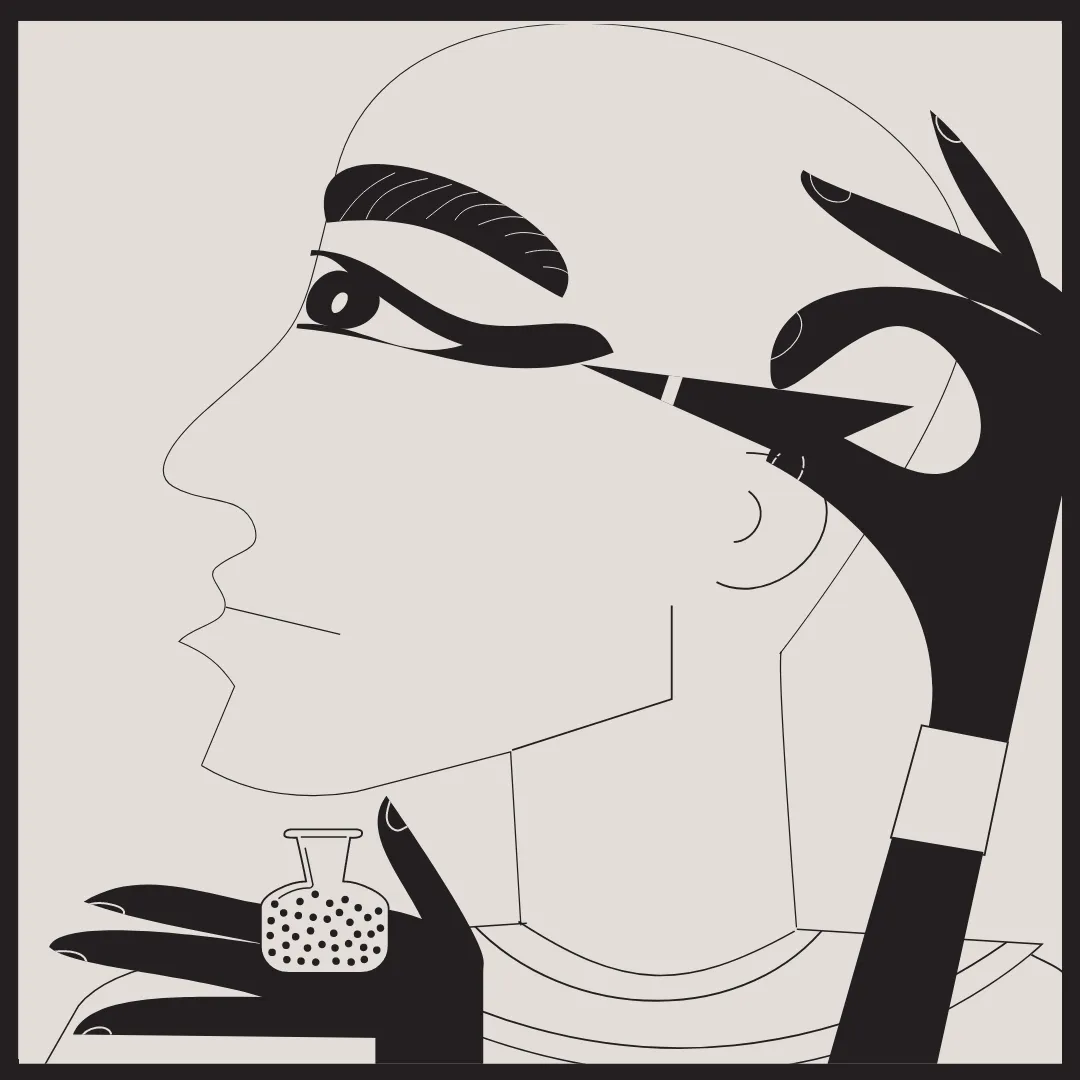 Elegant cologne bottles arranged with natural ingredients that highlight their scent notes. No human shapes.