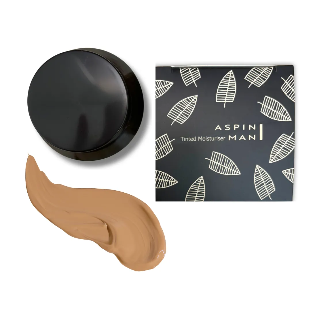 Premium grooming products arranged aesthetically on a wooden surface with natural lighting. No human shapes.