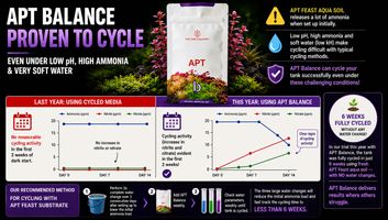 Cycling Aquasoil Based Aquarium Using APT Balance – Our Trial Results