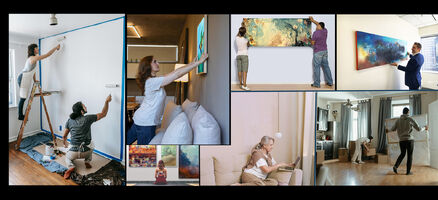 See a mockup of art on your walls before purchasing and hanging - #9