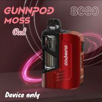 Gunnpod moss 8000 is a revolutionary disposable vape device offering up to 8000  puffs 