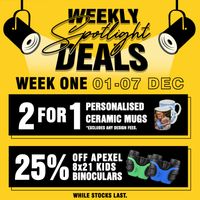 Weekly Spotlight Deals