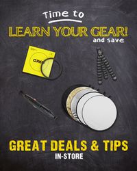 Learn Your Gear (and Save)