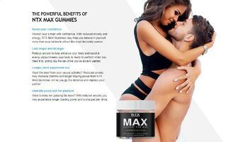 Benefits of NTX Max Male Enhancement Gummies